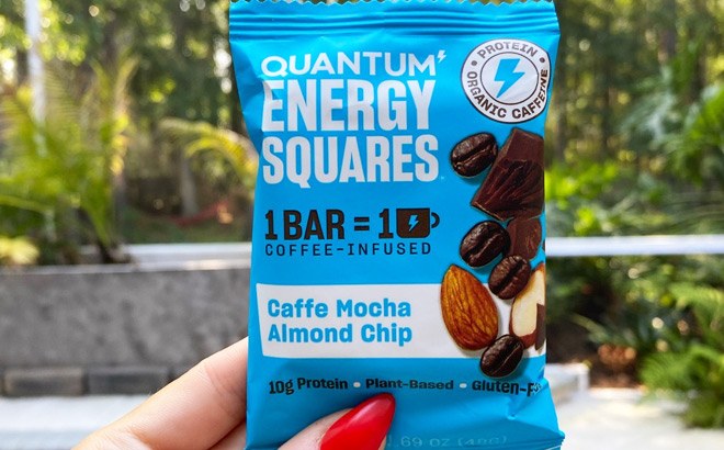 FREE Quantum Energy Squares Bar at Sprouts