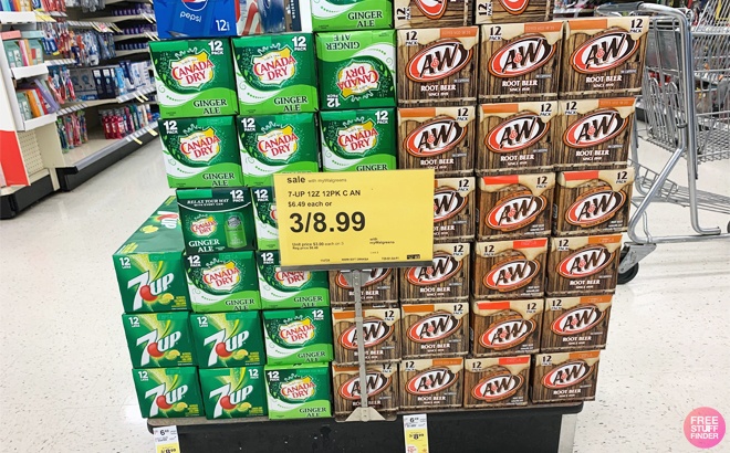 12-Pack Soda ONLY $3 per Pack at Walgreens