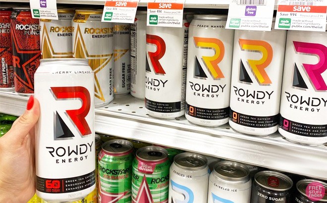 FREE Rowdy Energy Drink at Publix