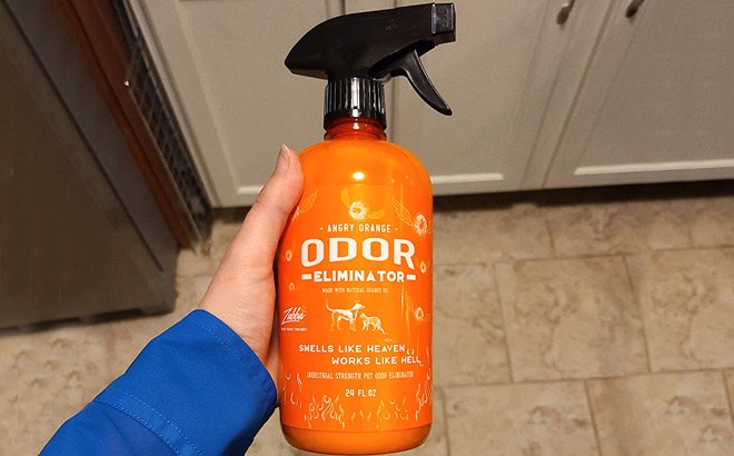 Angry Orange Pet Odor Eliminator $12!