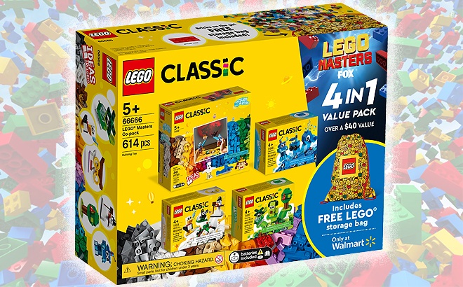 LEGO Masters 613-Piece Building Set $25 (Reg $45)