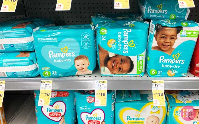 Pampers Diapers, Easy-Ups, & Ninjamas $5 Each at Walgreens