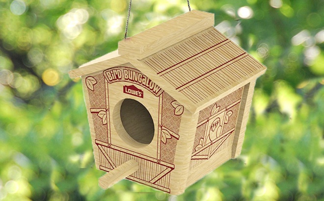 FREE Bird Bungalow Kit at Lowe’s