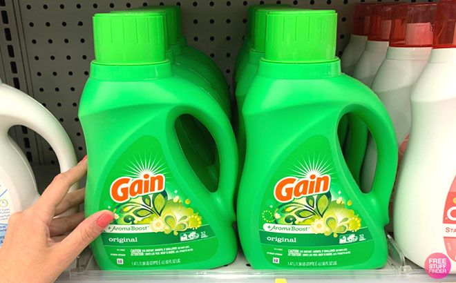 Gain Detergent Only 99¢ Each at Walgreens!