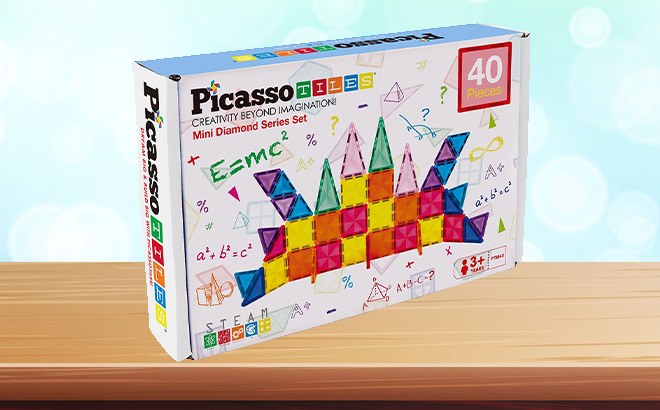Picasso Tiles Mini Diamond 40-Piece Set $19