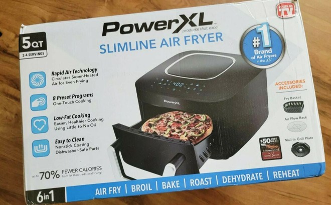 Power XL 5-Quart Air Fryer $44 (Reg $130)