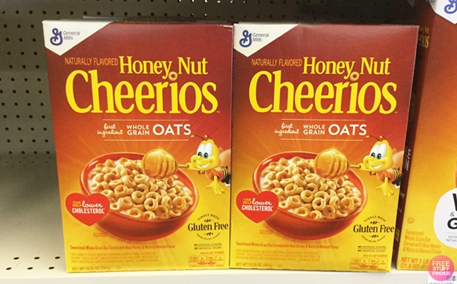 Cheerios Breakfast Cereal $1