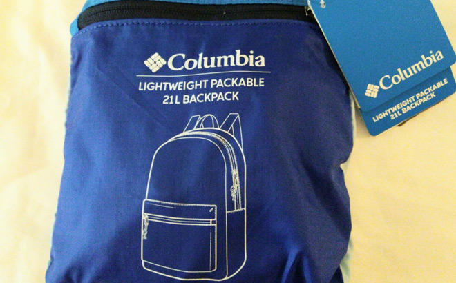 columbia packable backpack