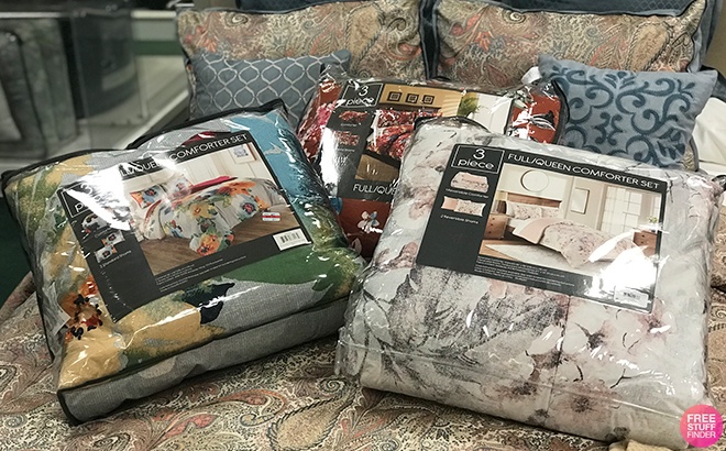 3-Piece Comforter Sets $24.93 (Reg $80)