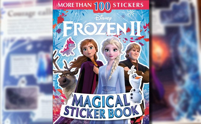 Disney Frozen 2 Sticker Book $3.40!