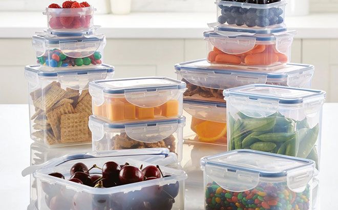 24-Piece Food Storage Containers $24