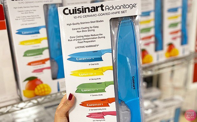 Cuisinart 10-Piece Knife Set $13.99 at Macy's (Today Only)