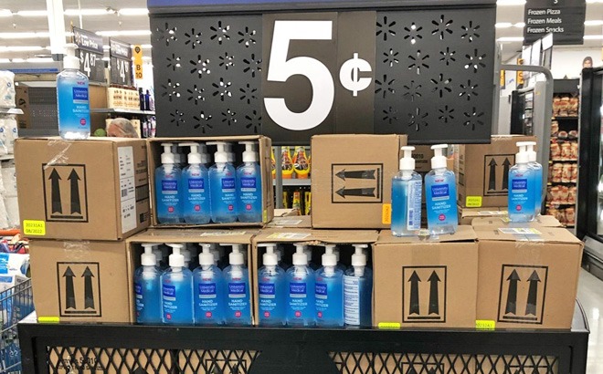 5¢ Hand Sanitizers at Walmart!