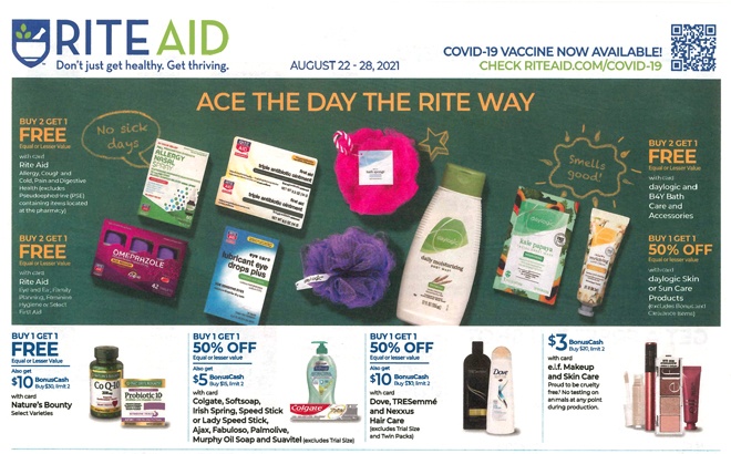 Rite Aid Ad Preview (Week 8/22 – 8/28)