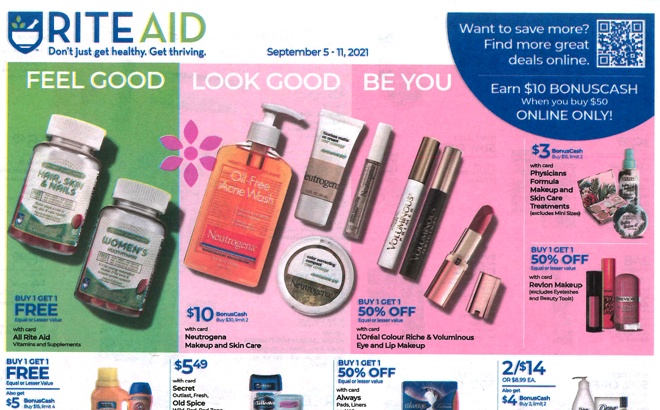 Rite Aid Ad Preview (Week 9/5 – 9/11)