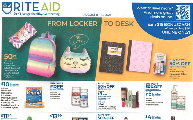 Rite Aid Ad Preview (Week 8/8 – 8/14)