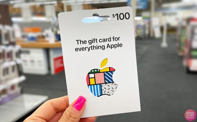  $100 Apple Gift Card