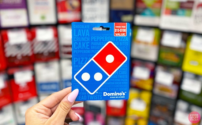 FREE $5 Domino’s Card with Purchase
