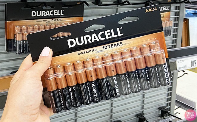 FREE Duracell Batteries After Rewards!