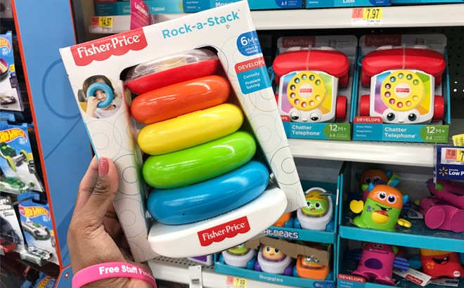 Fisher-Price Rock-a-Stack Toy $2.41!