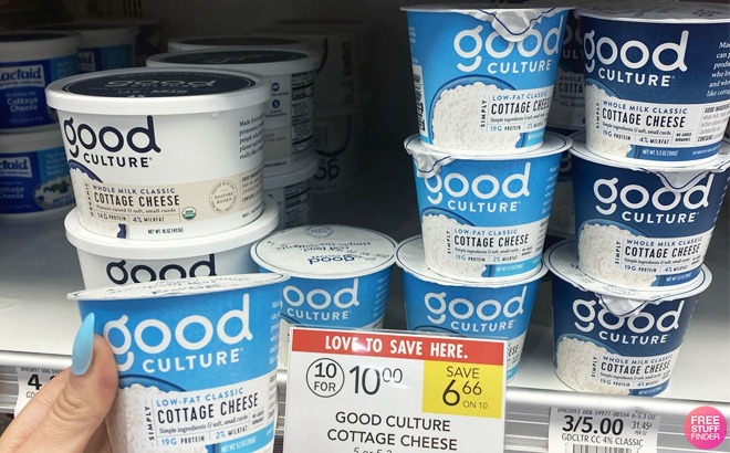 8 FREE Good Culture Cottage Cheese + $2 Moneymaker