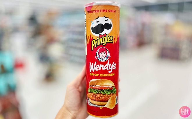 FREE Wendy's Sandwich with Pringles Purchase
