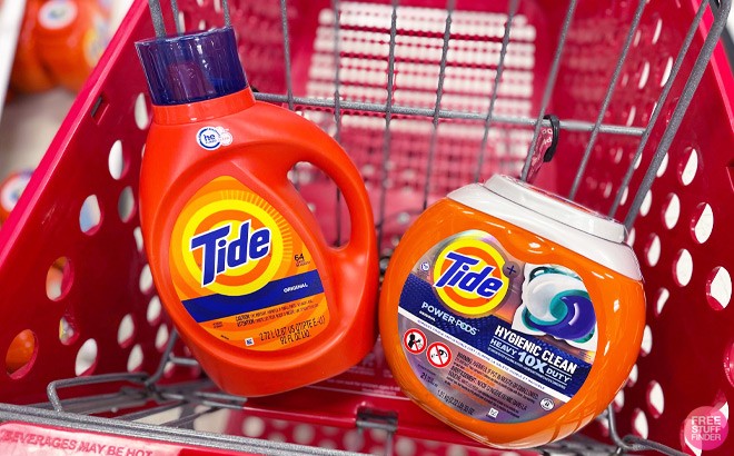 Tide Detergent & Pods $6.49 Each at Target