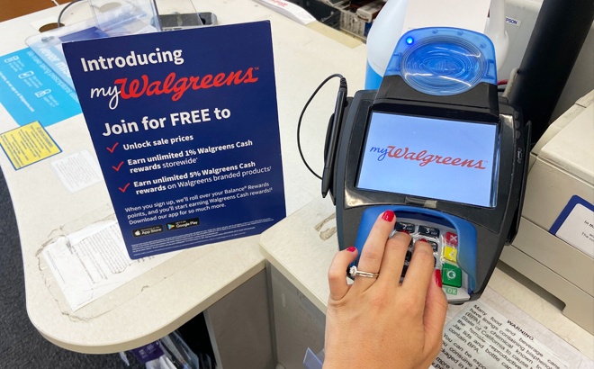 MyWalgreens Sign