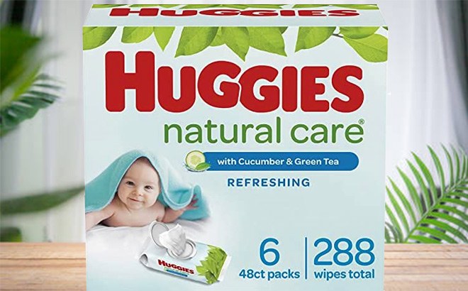 Huggies Baby Wipes 288-Count $7!