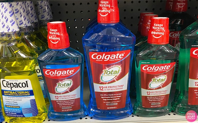 Colgate Toothpaste & Mouthwash 8¢ Each!