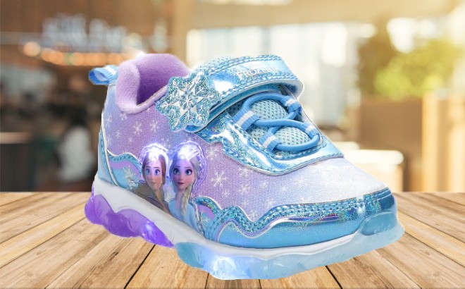 Disney Frozen Light-Up Sneakers $24.99 + $5 Kohl's Cash