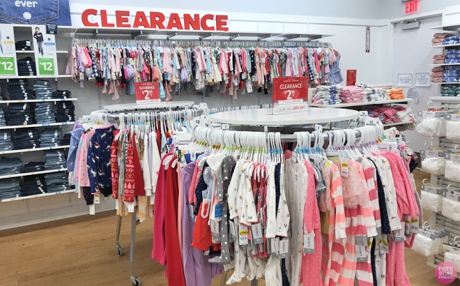 Carter's Clearance Styles From $2!
