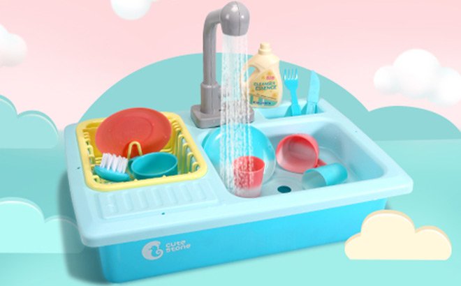 Color Changing Kitchen Sink Toy $25