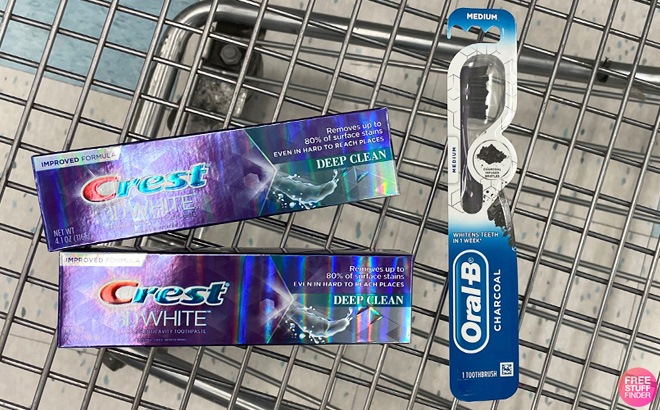3 FREE Crest or Oral-B Products + $2 Moneymaker!