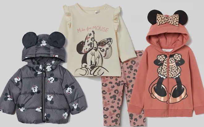 H&M Mickey & Minnie Mouse Apparel $22.49