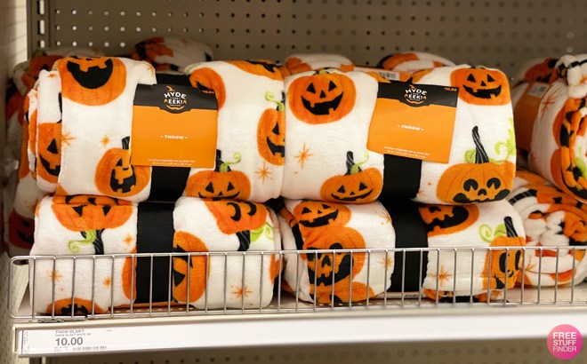 Halloween Throw Blankets Just $10