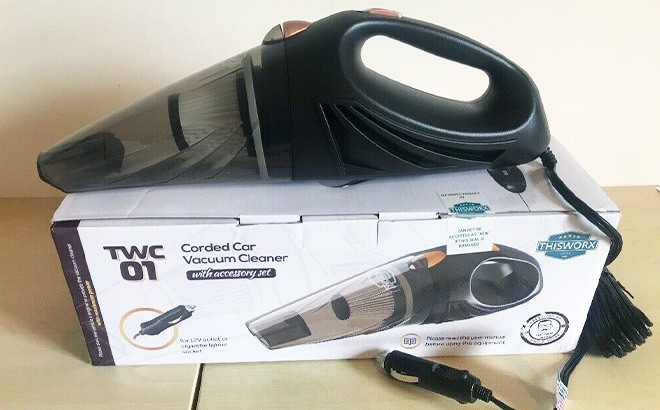 Portable Car Vacuum Cleaner $22