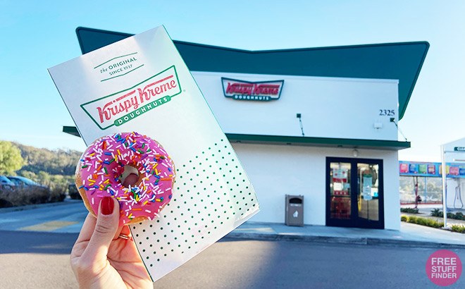 FREE Krispy Kreme Coffee & Donut!