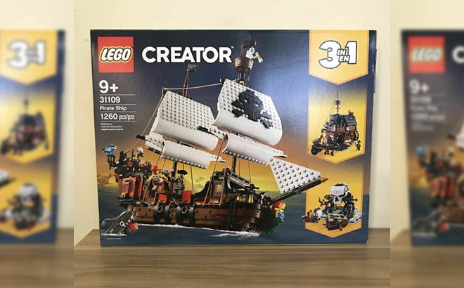 LEGO Pirate Ship 1260-Piece Set $85 Shipped!