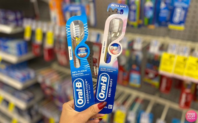Oral-B Manual Toothbrush 69¢ Each!