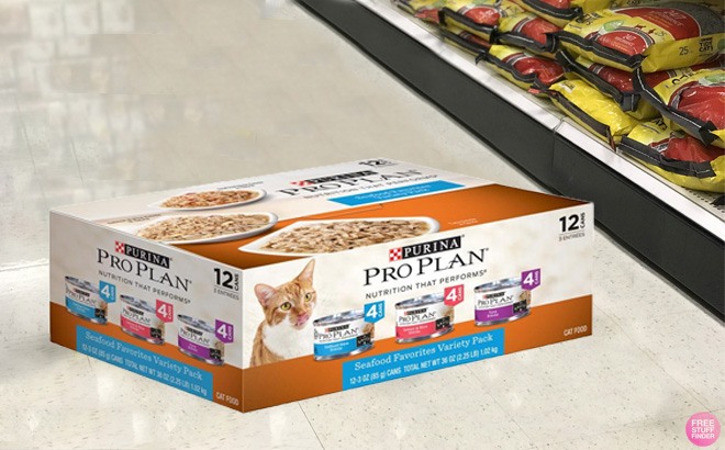 Purina 24-Count Canned Cat Food $13.80!