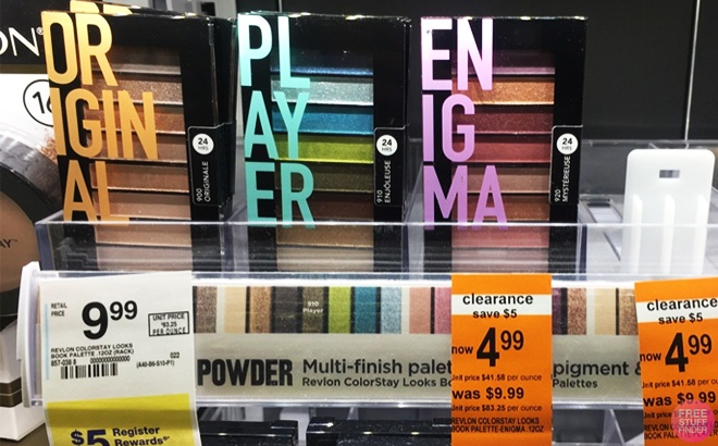 2 FREE Revlon Colorstay Book Palettes + $6 Moneymaker
