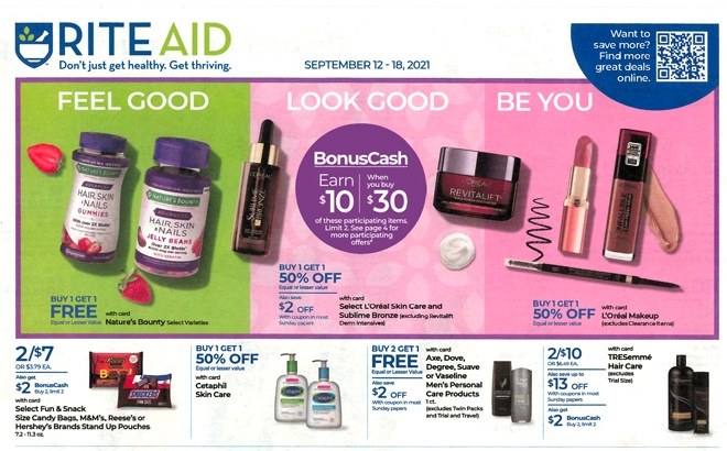 Rite Aid Ad Preview (Week 9/12 – 9/18)