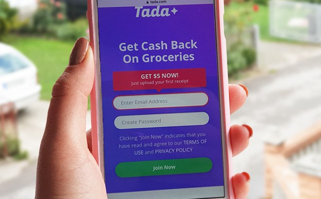 FREE $6 Gift Card with Tada Cash Back!