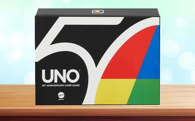 UNO 50th Anniversary Edition $6