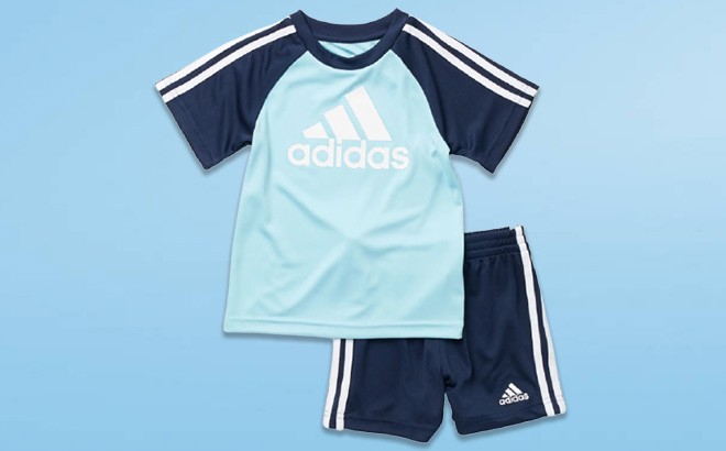 Adidas Boys' Shirt & Shorts $9.49 (Reg $32)