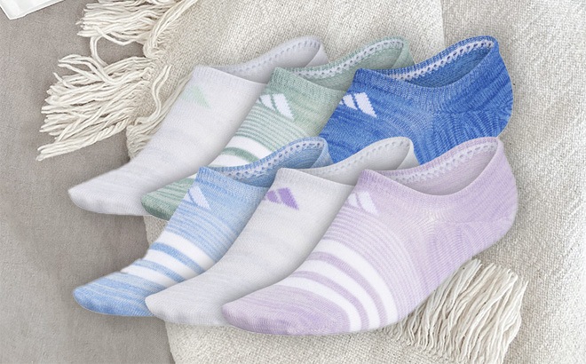 Adidas Socks 12-Pack $15 Shipped