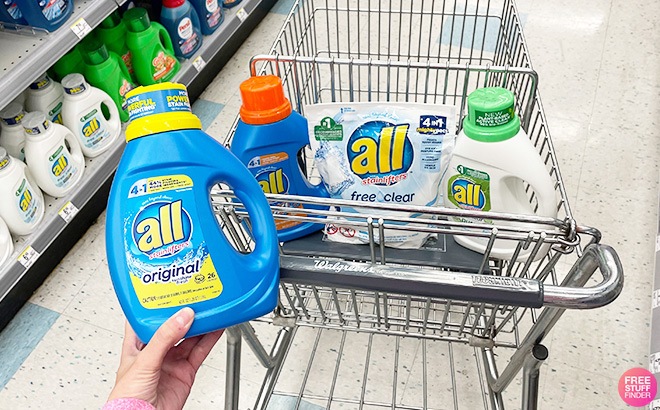 All Laundry Detergent $1.88 at Walgreens!