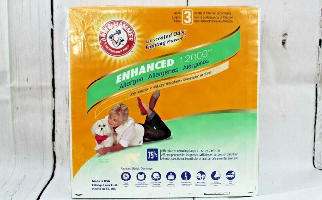 Arm & Hammer Air Filters 12-Pack $56 Shipped (Reg $99)