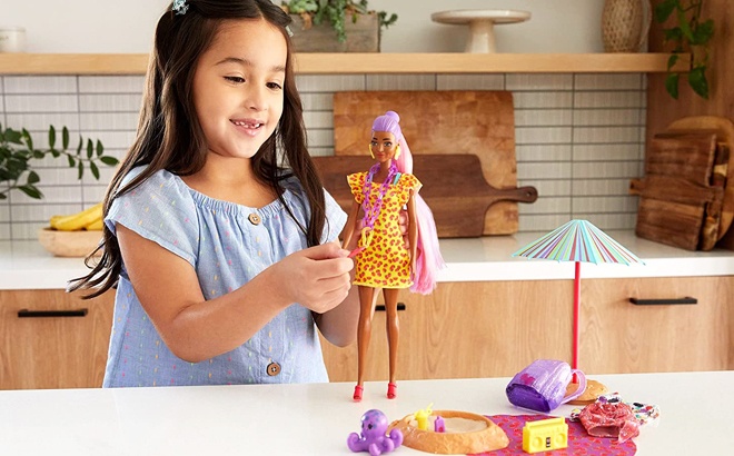 Barbie Ultimate Color Reveal Foam Doll $20